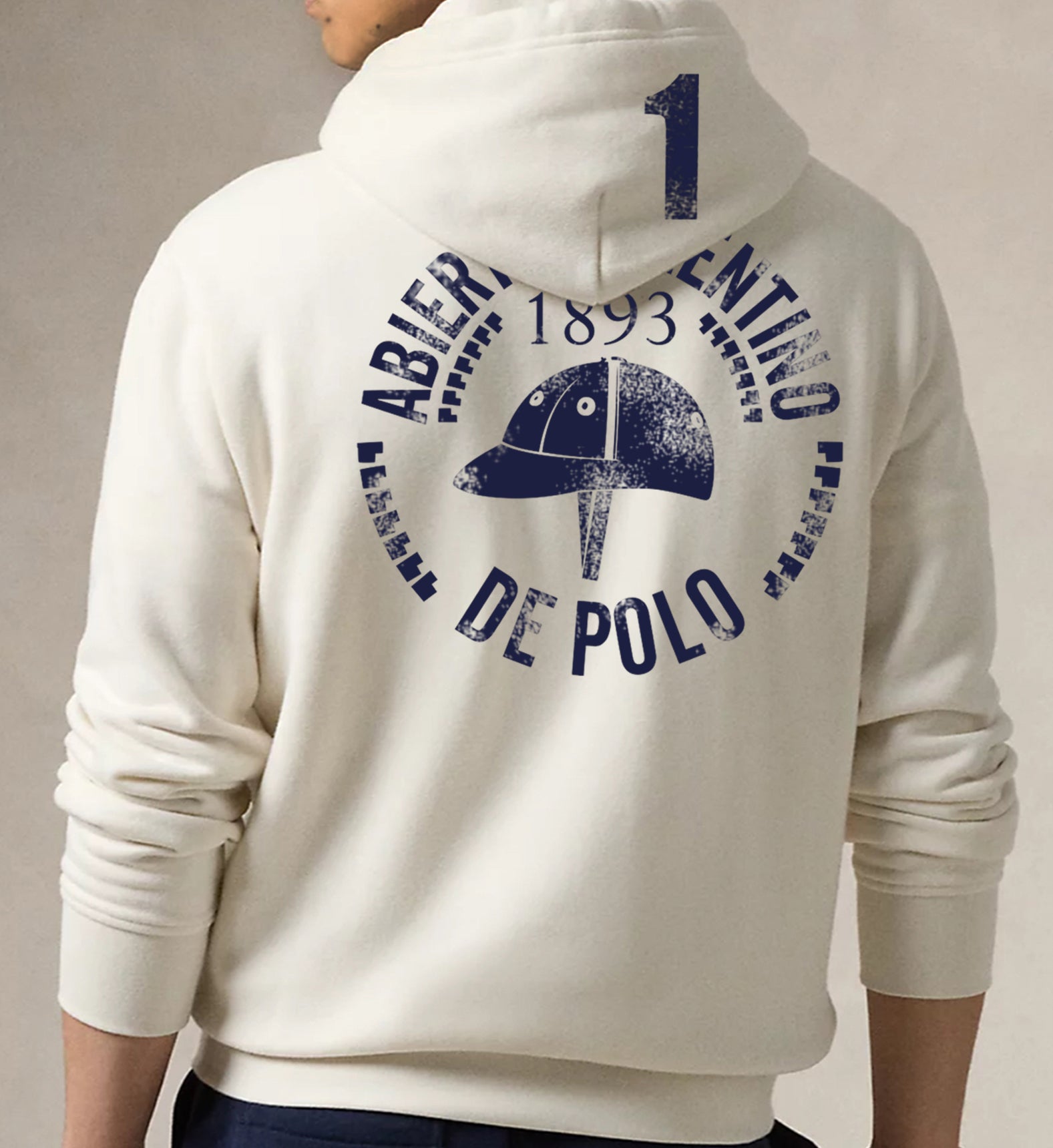Hoodie  "Abierto Argentino de Polo 1893"